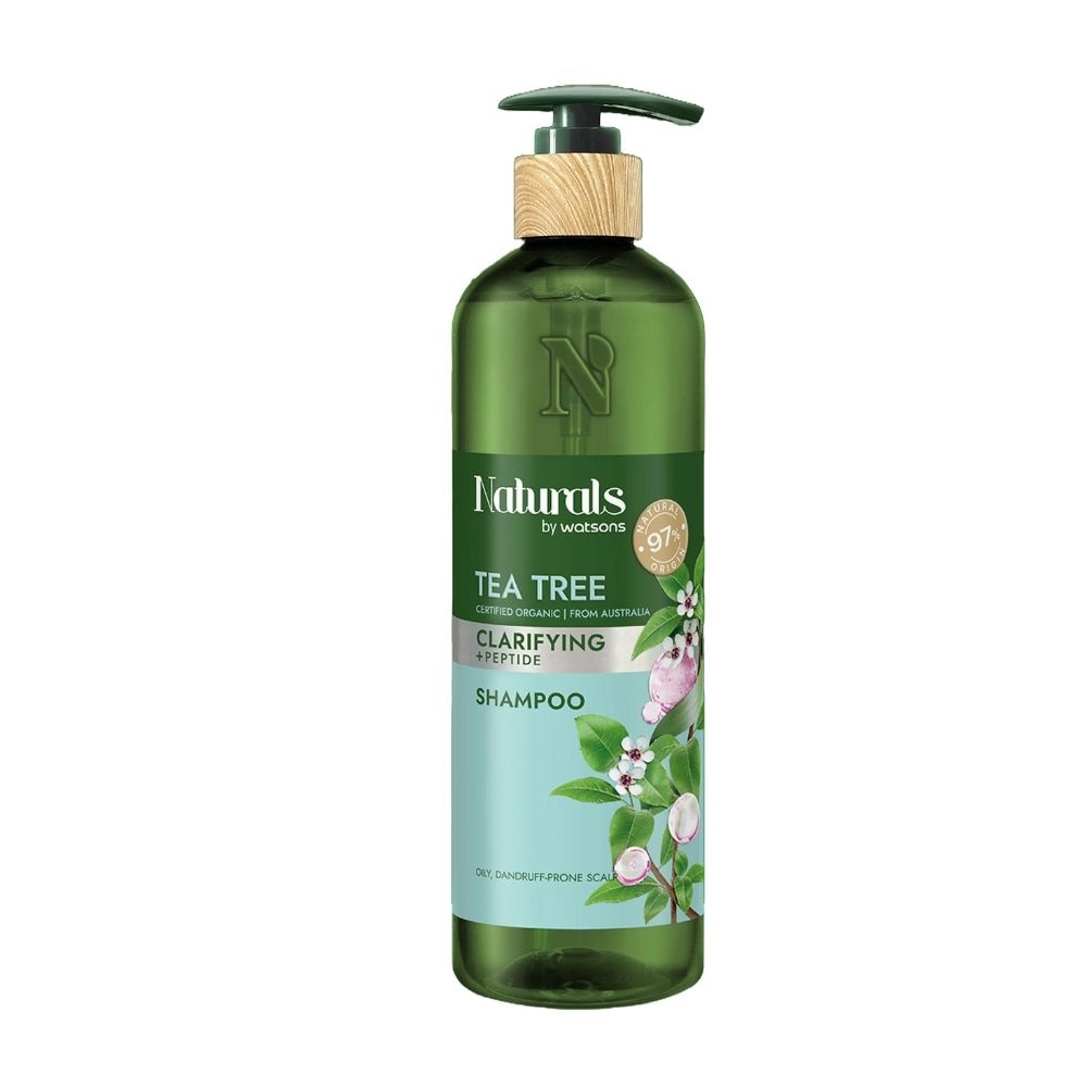 Tea Tree + Peptide Clarifying Shampoo (For Oily & Dandruff-Prone Scalp) 490ml