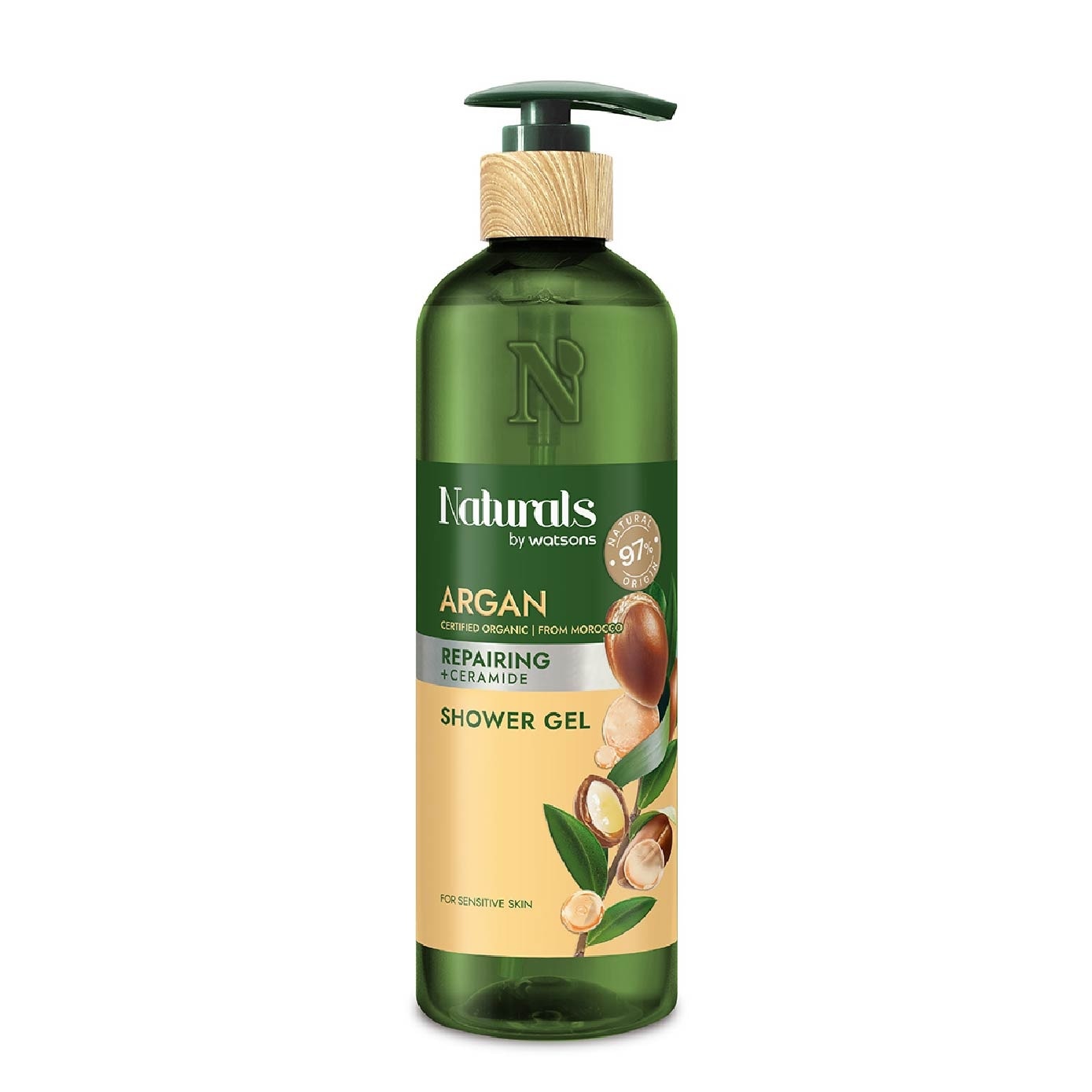 Argan + Ceramide Repairing Shower Gel (For Sensitive Skin) 490ml