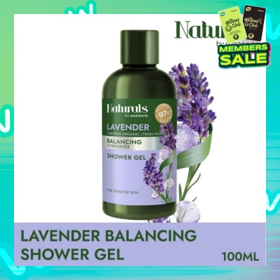 NATURALS BY WATSONS Lavender + Ceramide Balancing Shower Gel (For Sensitive Skin) 100ml