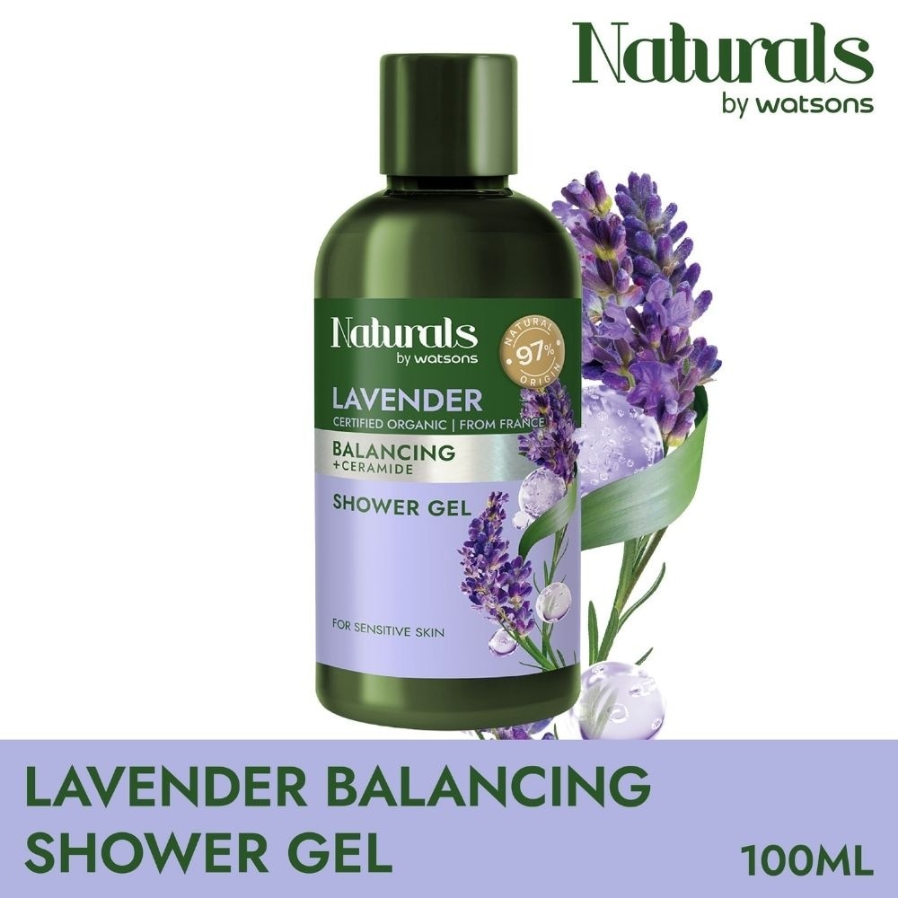 Lavender + Ceramide Balancing Shower Gel (For Sensitive Skin) 100ml