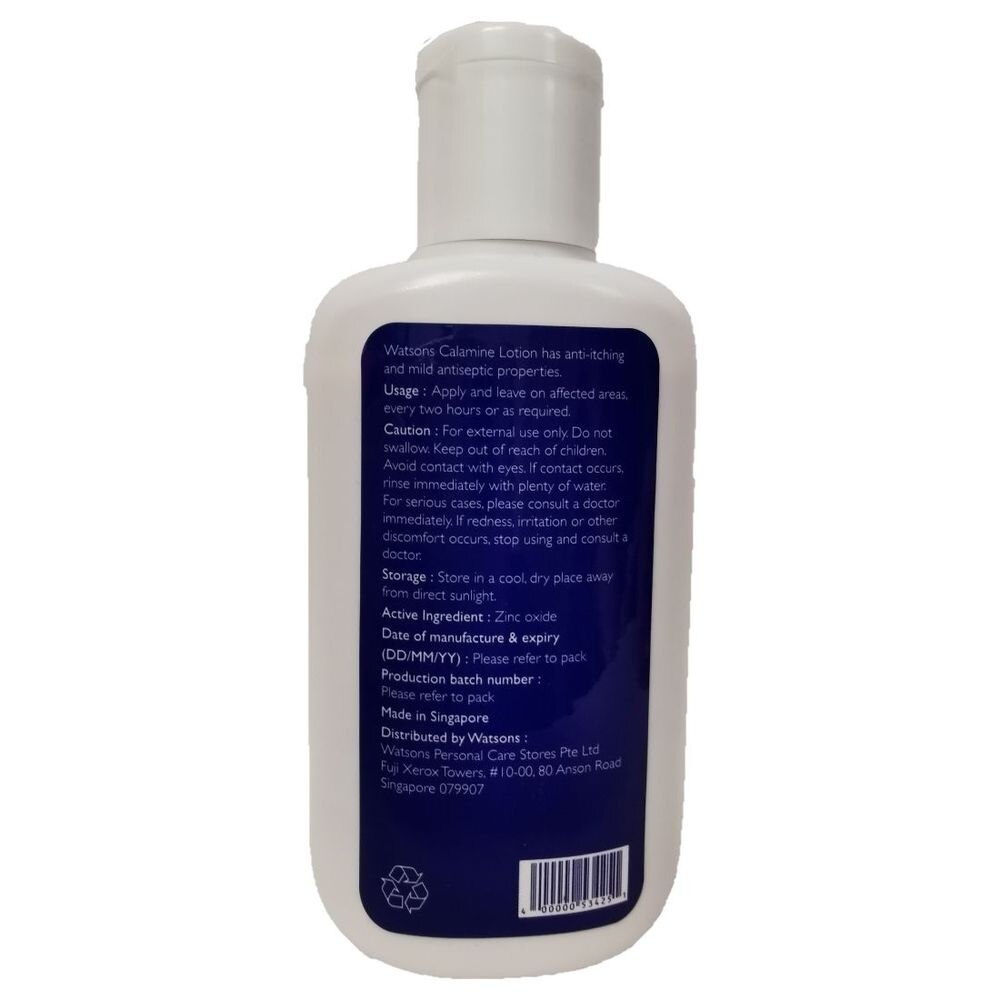 WATSONS Calamine Lotion 120ml | First Aid | Watsons Singapore