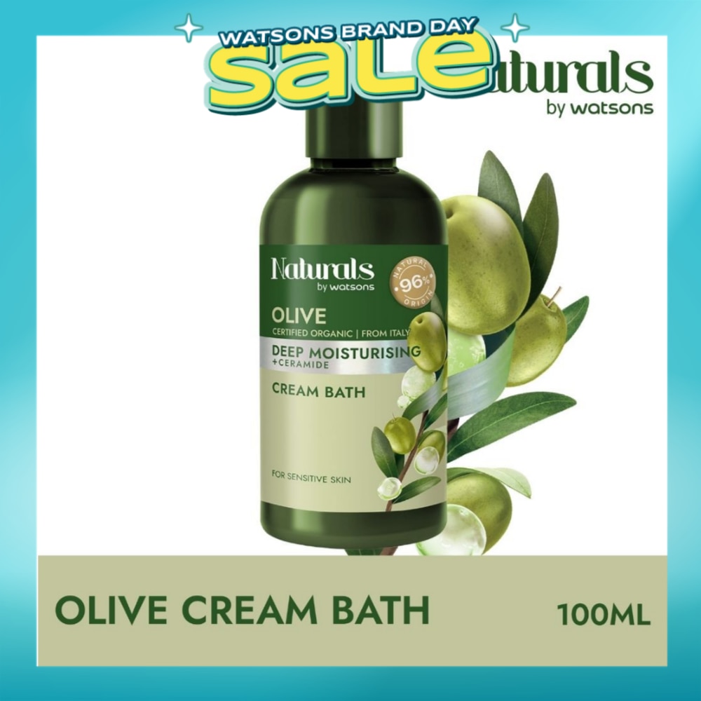Olive + Ceramide Deep Moisturising Cream Bath (For Sensitive Skin) 100ml