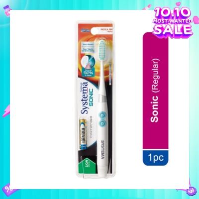 SYSTEMA Sonic Electric Toothbrush Regular 1s