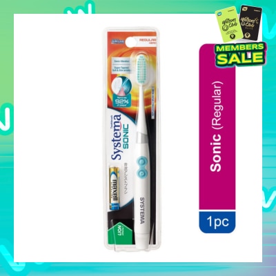 SYSTEMA Sonic Electric Toothbrush Regular 1s