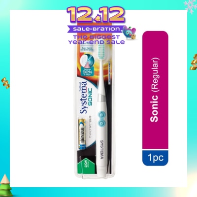 SYSTEMA Sonic Electric Toothbrush Regular 1s