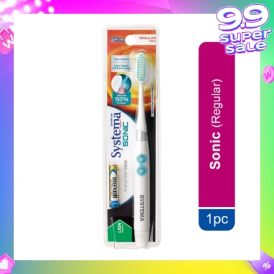 SYSTEMA Sonic Electric Toothbrush Regular 1s