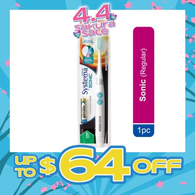 SYSTEMA - Sonic Electric Toothbrush Regular 1s