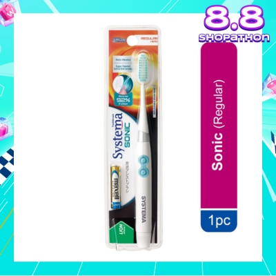 SYSTEMA Sonic Electric Toothbrush Regular 1s