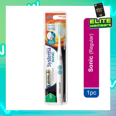SYSTEMA Sonic Electric Toothbrush Regular 1s