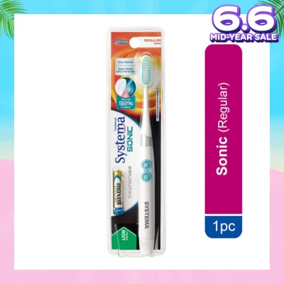 SYSTEMA Sonic Electric Toothbrush Regular 1s