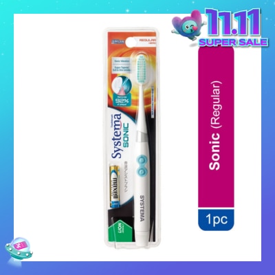 SYSTEMA Sonic Electric Toothbrush Regular 1s