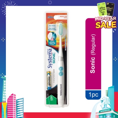SYSTEMA Sonic Electric Toothbrush Regular 1s