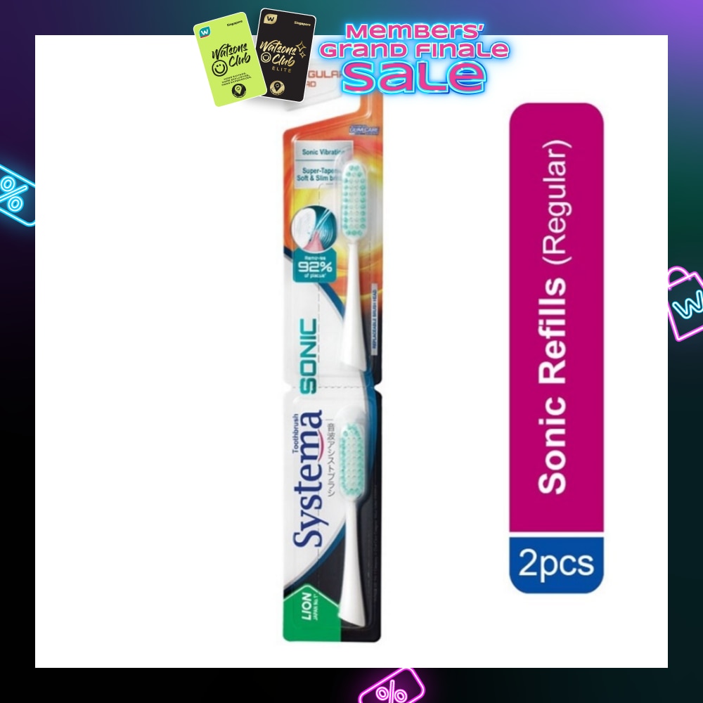 Sonic Toothbrush Regular Refill 2s