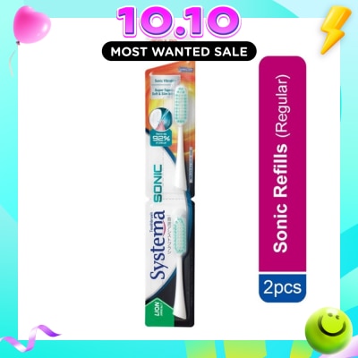 SYSTEMA Sonic Toothbrush Regular Refill 2s image