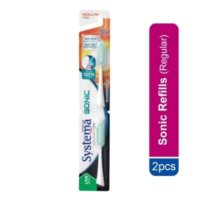 SYSTEMA Sonic Toothbrush Regular Refill 2s