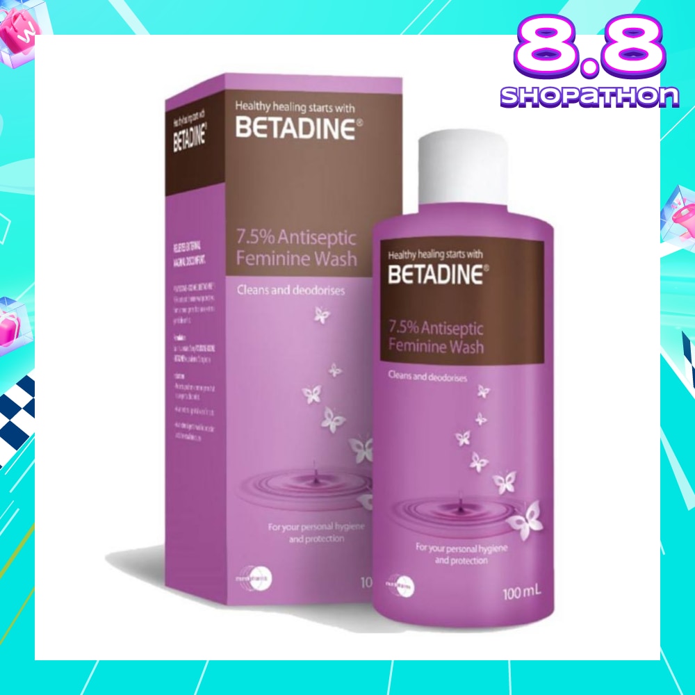 Betadine Antiseptic Feminine wash 100ml