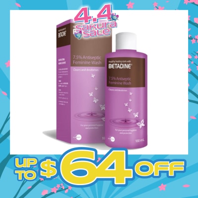 BETADINE® - Betadine Antiseptic Feminine wash 100ml