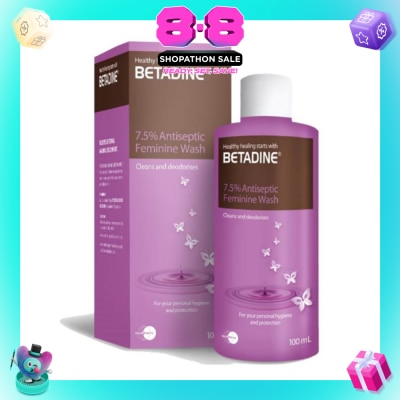 BETADINE® - Betadine Antiseptic Feminine wash 100ml