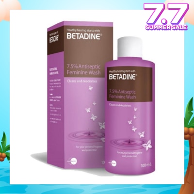 BETADINE® Betadine Antiseptic Feminine wash 100ml