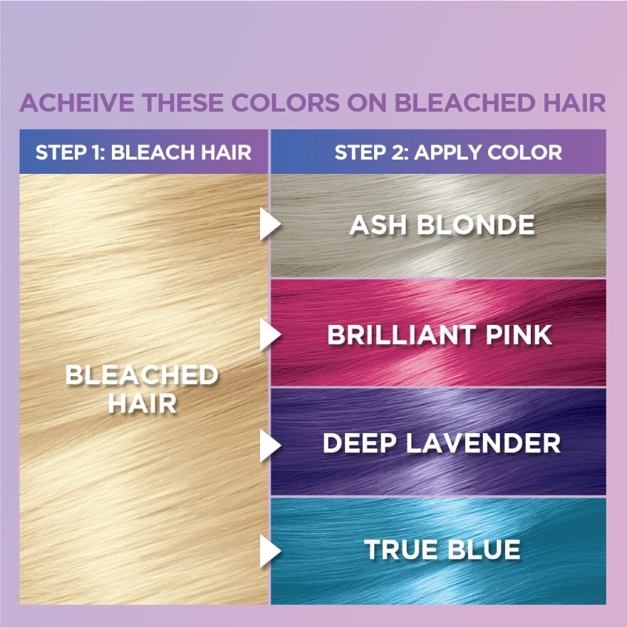 Color Natural Permanent Visible Trendy Fashion Ash Blonde 156g