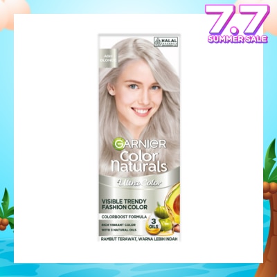 GARNIER Color Natural Permanent Visible Trendy Fashion Ash Blonde 156g