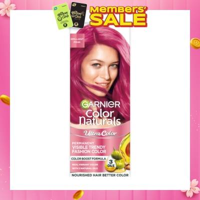 GARNIER Color Natural Permanent Visible Trendy Fashion Brilliant Pink 156g