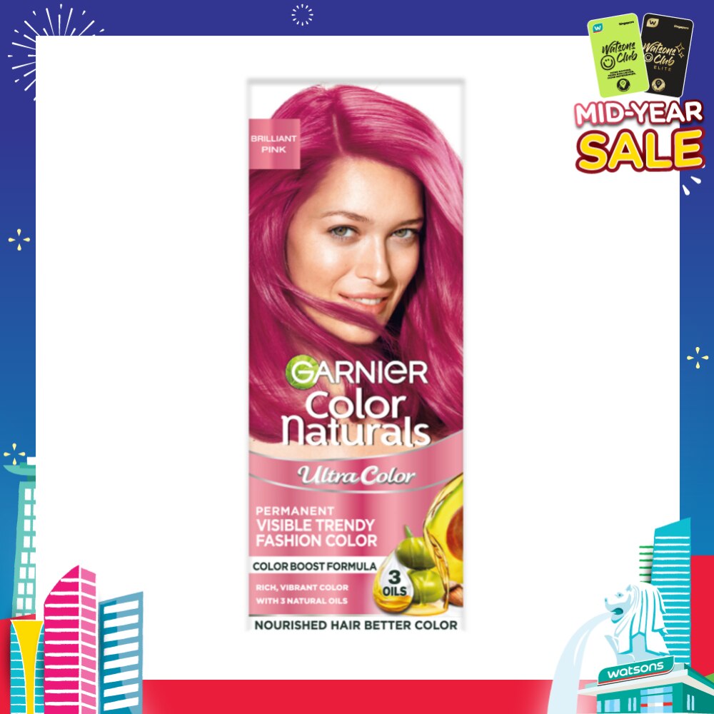 Color Natural Permanent Visible Trendy Fashion Brilliant Pink 156g