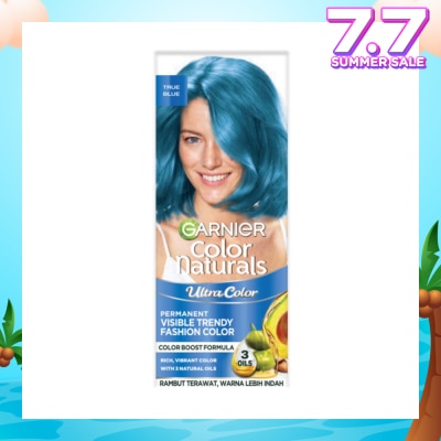 GARNIER Color Natural Permanent Visible Trendy Fashion True Blue 156g