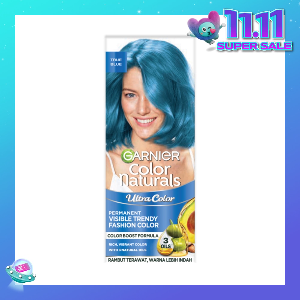 Color Natural Permanent Visible Trendy Fashion True Blue 156g