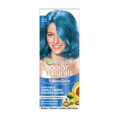 GARNIER Color Natural Permanent Visible Trendy Fashion True Blue 156g