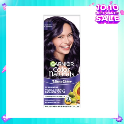 GARNIER Color Natural Permanent Visible Trendy Fashion Radiant Blueberry 156g
