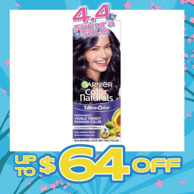 GARNIER - Color Natural Permanent Visible Trendy Fashion Radiant Blueberry 156g