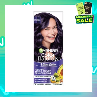 GARNIER Color Natural Permanent Visible Trendy Fashion Radiant Blueberry 156g