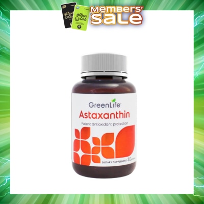 GREENLIFE - Astaxanthin 30 Soft Gels