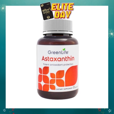 GREENLIFE - Astaxanthin 30 Soft Gels
