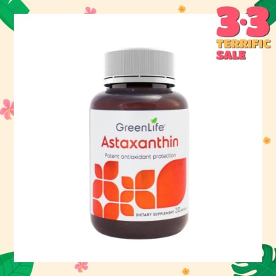 GREENLIFE Astaxanthin 30 Soft Gels