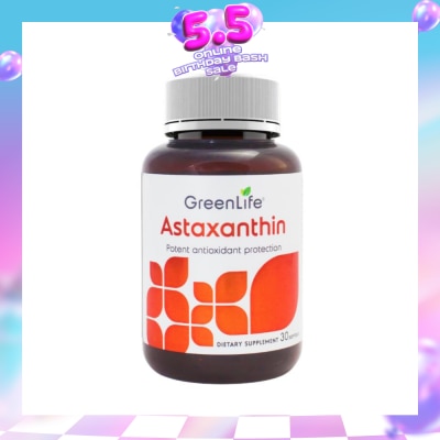 GREENLIFE - Astaxanthin 30 Soft Gels