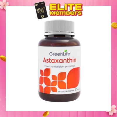 GREENLIFE Astaxanthin Softgel 30s (Expiry: Feb`2026)
