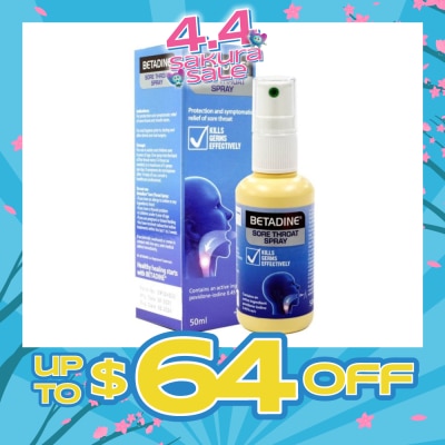 BETADINE® - Sore Throat Spray 50ml