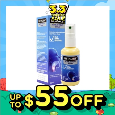 BETADINE® Sore Throat Spray 50ml