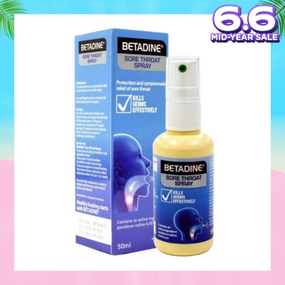 BETADINE® Sore Throat Spray 50ml