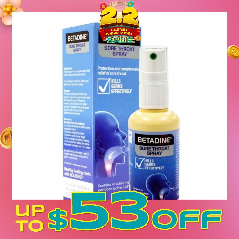 Sore Throat Spray 50ml (Expiry: May`2026)