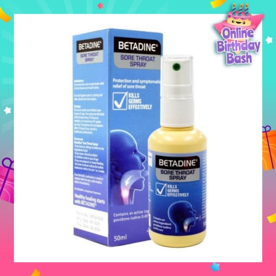 BETADINE® Sore Throat Spray 50ml