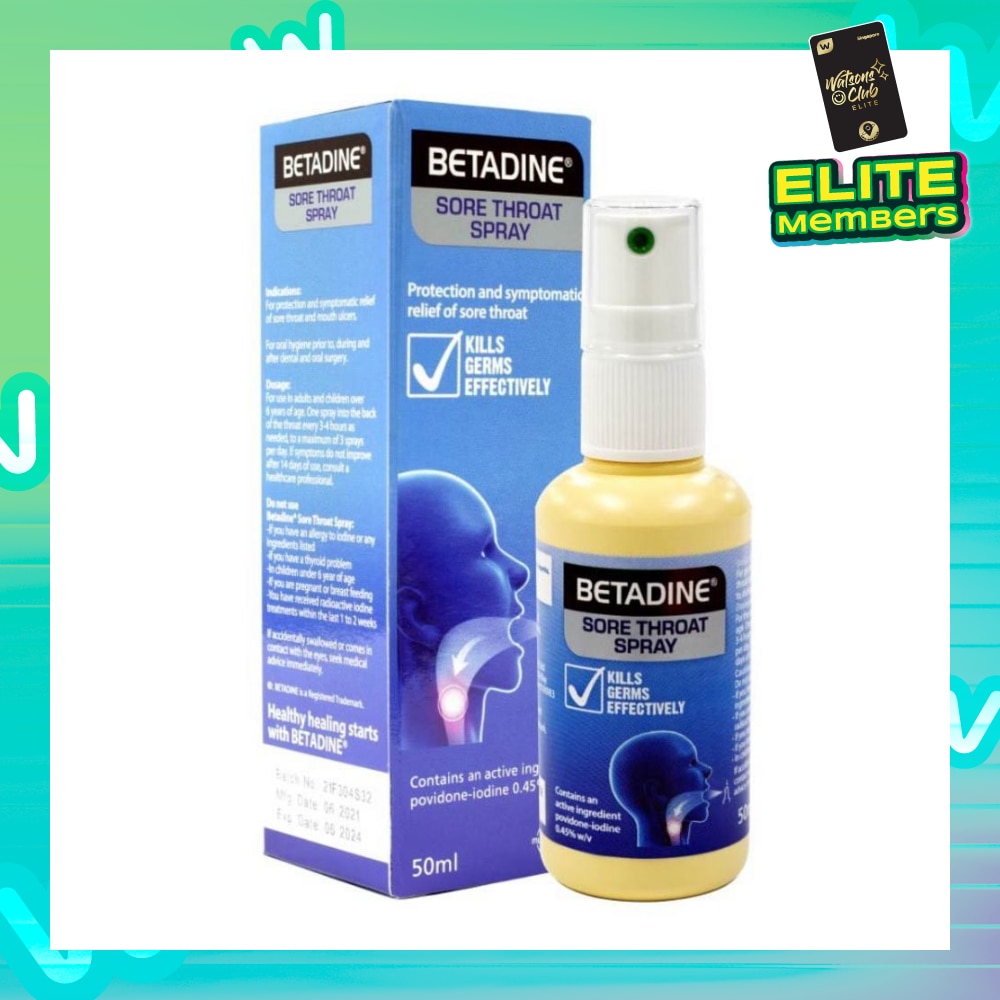 Sore Throat Spray 50ml (Expiry: May`2026)