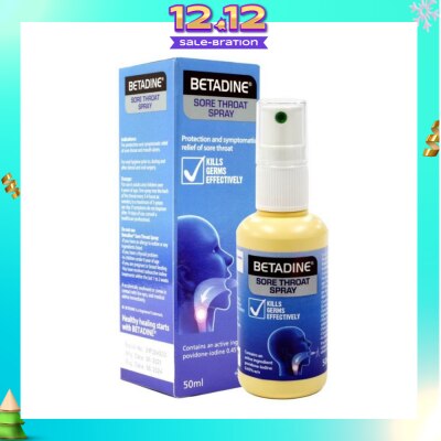 BETADINE® Sore Throat Spray 50ml (Expiry: May`2026)