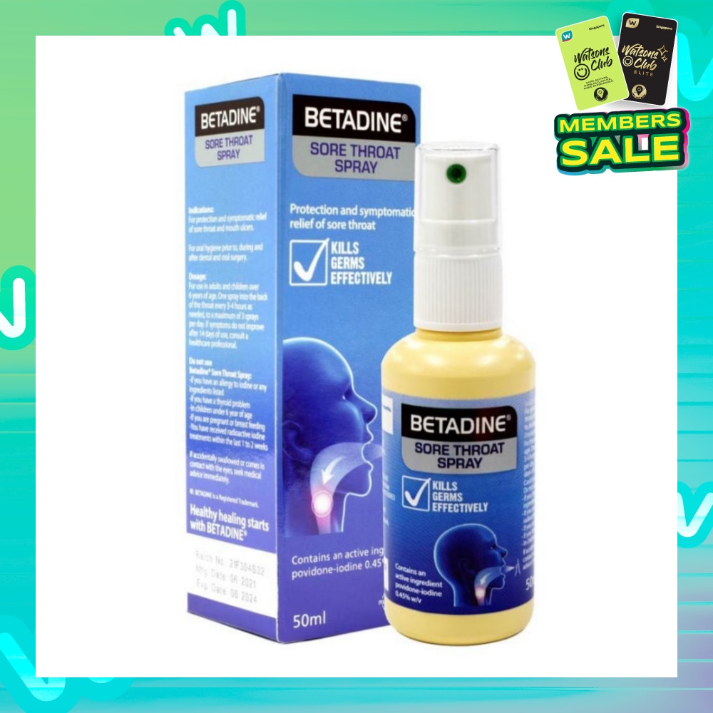 Sore Throat Spray 50ml (Expiry: May`2026)
