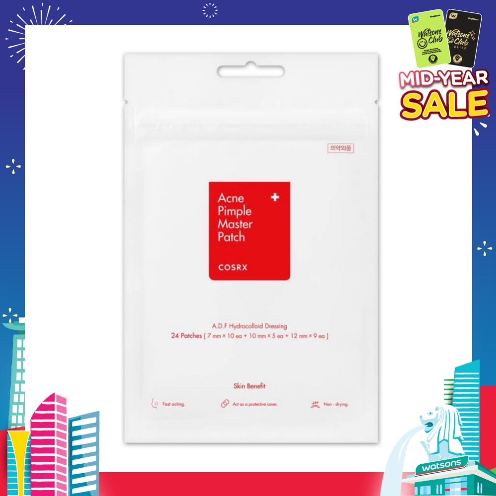 Acne Pimple Master Patch (Fast Acting & Non-Drying) 24s