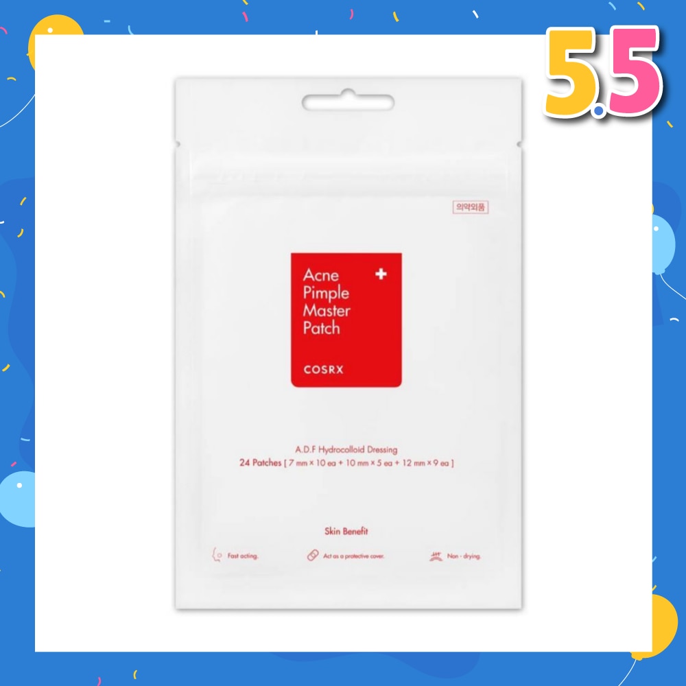 Acne Pimple Master Patch (Fast Acting & Non-Drying) 24s