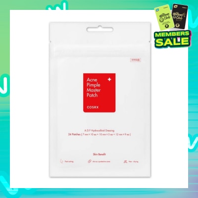 COSRX Acne Pimple Master Patch (Fast Acting & Non-Drying) 24s