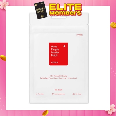 COSRX Acne Pimple Master Patch (Fast Acting & Non-Drying) 24s